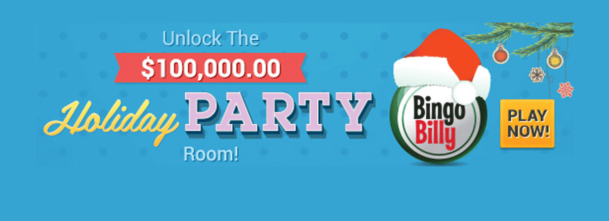 $100,000 Holiday Party this Saturday at Bingo Billy