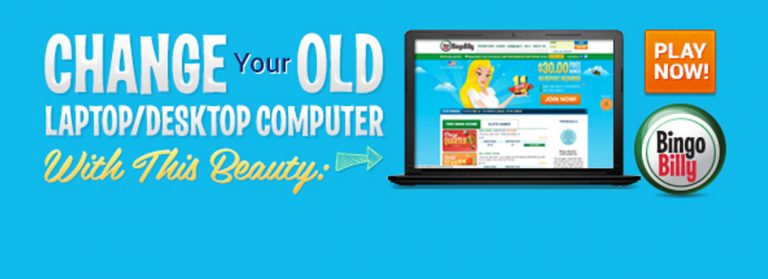 Bingo Billy wants to upgrade you with a Free Dell Inspiron Laptop