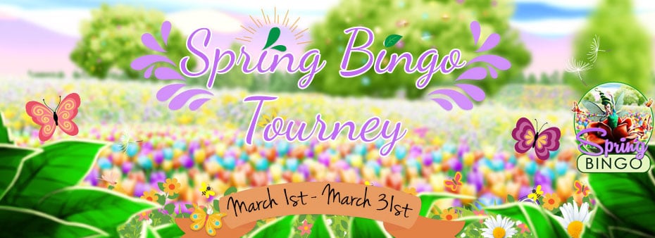 Spring Bingo Tourney and Giveaways