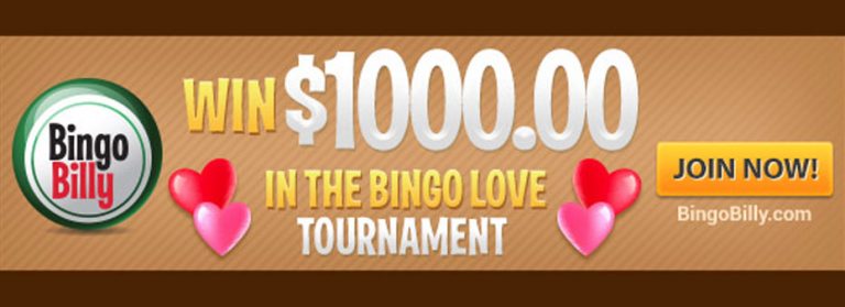 3-day $1,000 Bingo Love Tournament