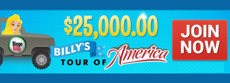 BingoBilly fuels its Tour of America with $25,000 in Prizes