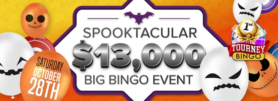 Spooktacular Big Bingo Event - Huge Cash Prizes