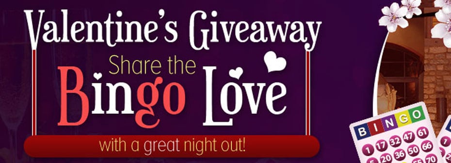 Join in the Valentine bingo fun and excitement