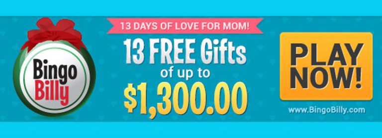 13 Days of Love for Mom promotion from May 1st to 13th