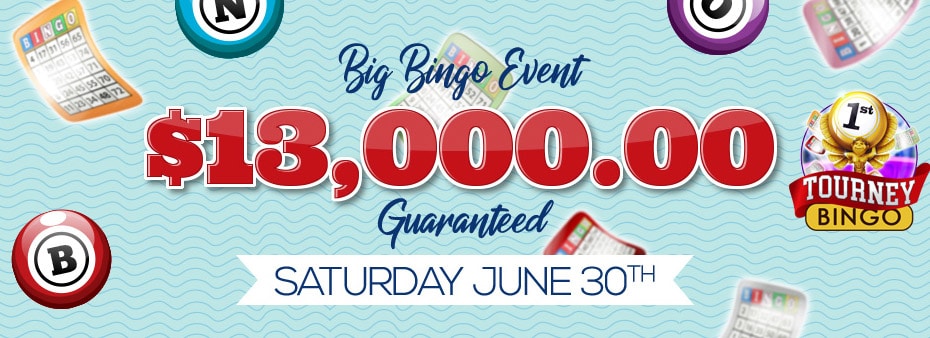Win big in the biggest bingo event of the month