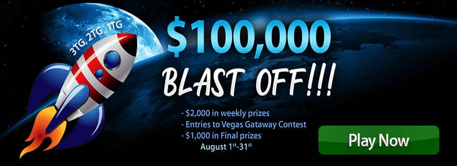 $100,000 Blast off at Amigo Bingo August 2018
