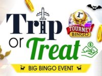 Trip or Treat to win a fabulous Big Bingo prize
