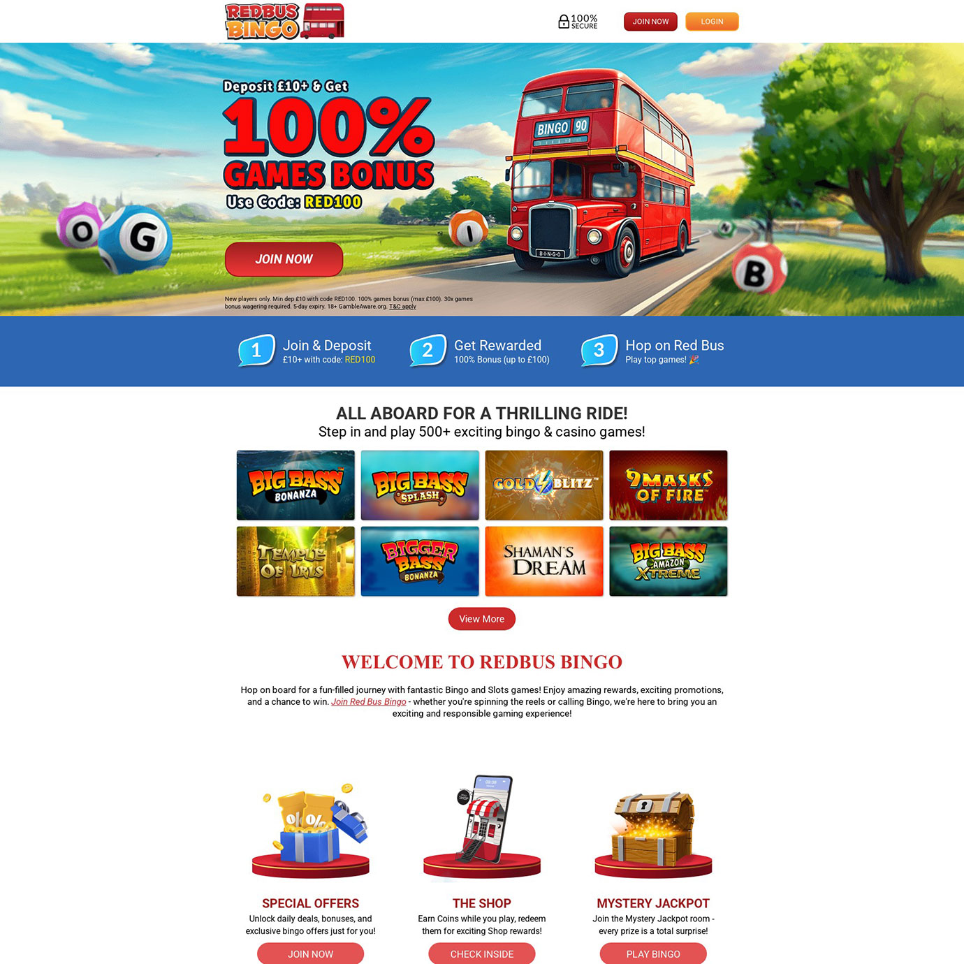 RedBus Bingo