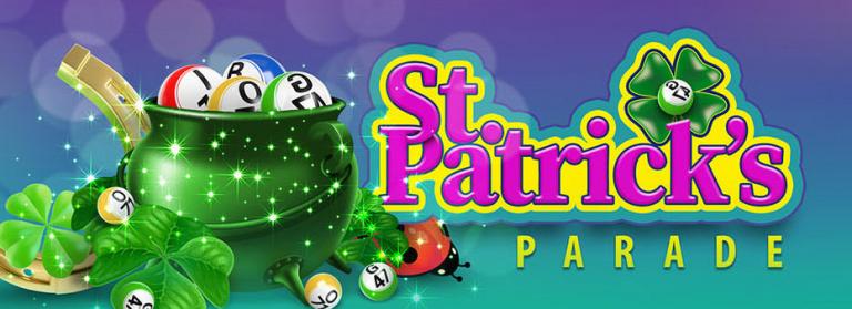 St. Patrick's Parade - win the $1.717,00 bingo jackpot!