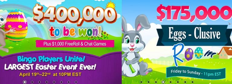 $400,000 Easter Eggs-travaganza Weekend at Amigo Bingo