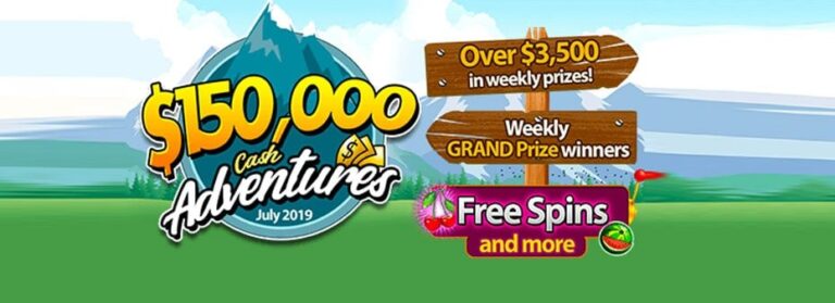Bingo Cash Adventures July