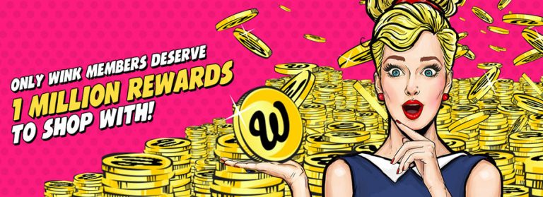 1 Million Rewards and exclusive bingo bonuses at Wink Bingo