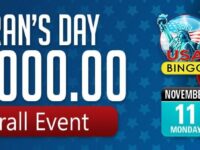 Veteran's Day Bingo