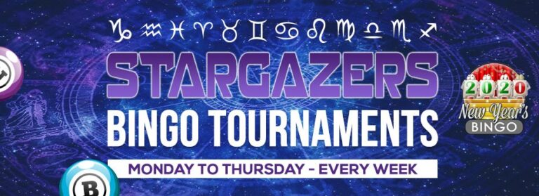Bingo Spirit Stargazers Bingo Tourney