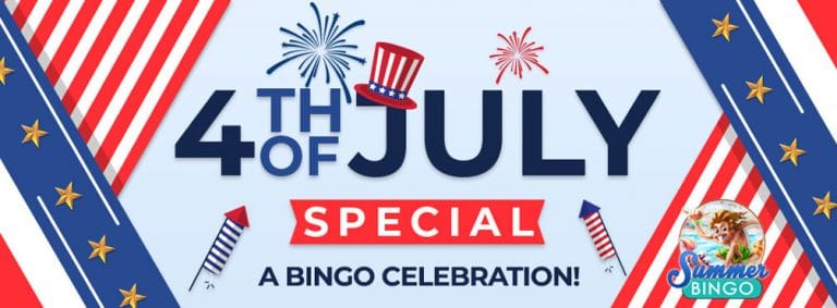 Have fun in Bingo Fest 4th of July Special on this day of celebration!
