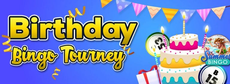 Join in on Cyber Bigno fantastic Birthday Bingo Tourney every day!