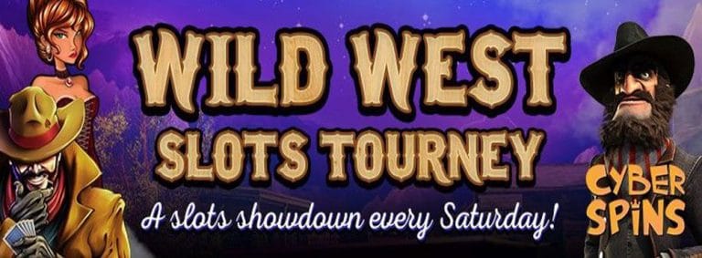 Giddy Up to Wild West Slots Tourney at Cyber Spins Casino