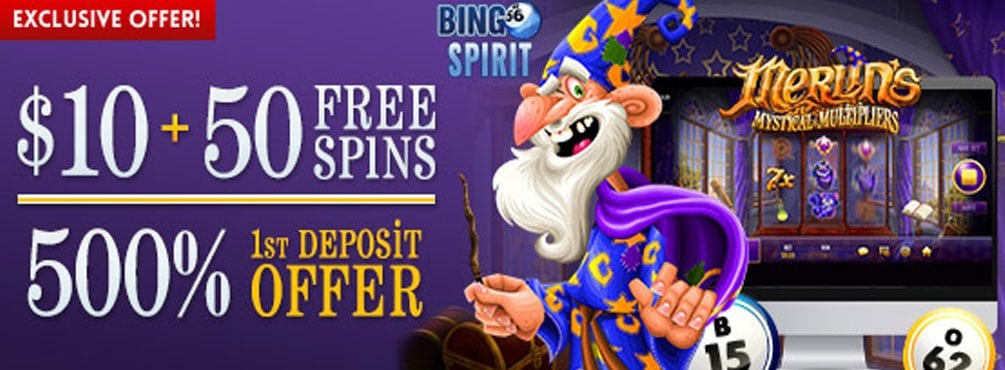 Exclusive $10 FREE Bingo Bonus