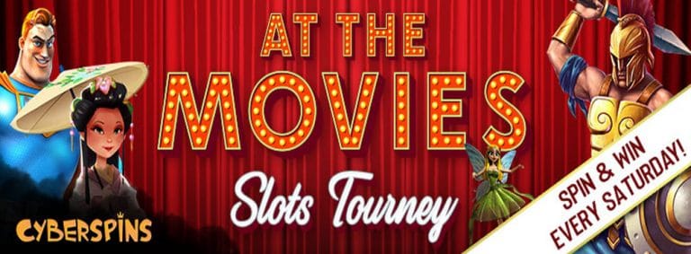 Spellbinding 'At the Movies' Slots Tourney at Cyber Spins Casino