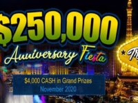$250,000 in CASH JACKPOTS