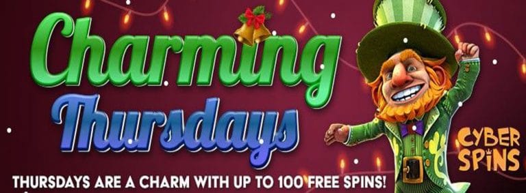 Charming Jackpot Wins with Free Spins at Cyber Spins