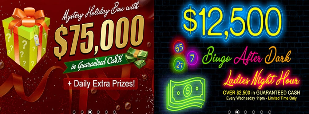 Mystery Holiday Box with $75,000 in GUARANTEED CA$H
