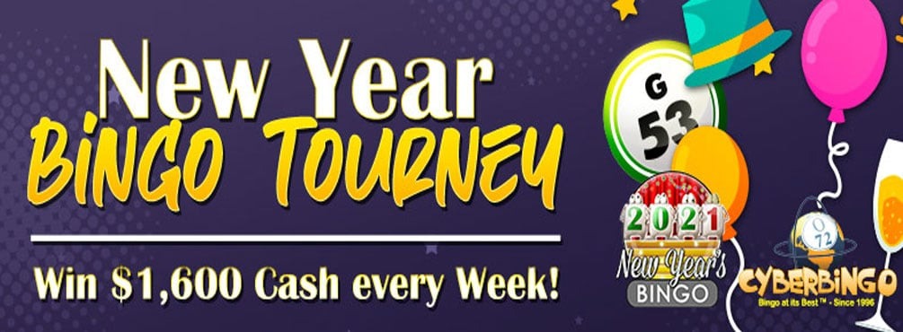 Win BIG in the New Year Bingo Tourney