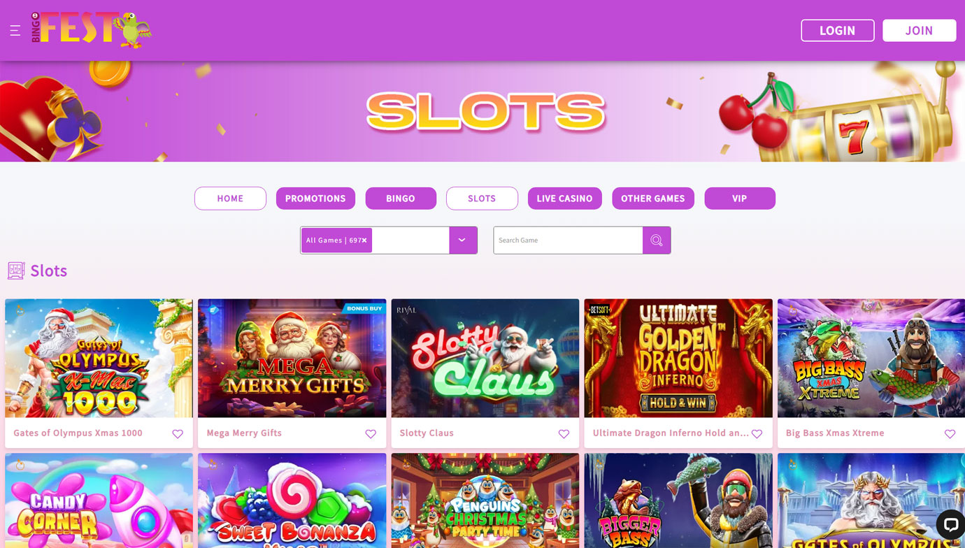 Bingo Fest slots