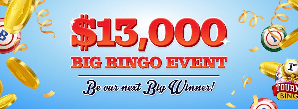 Win big in Bingo Fest $13,000 Big Bingo Event 2021!
