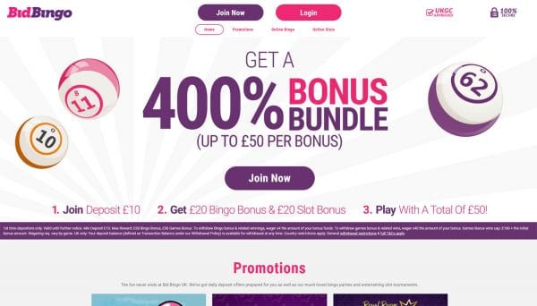 Get 400% Welcome Bingo Bonus Bundle