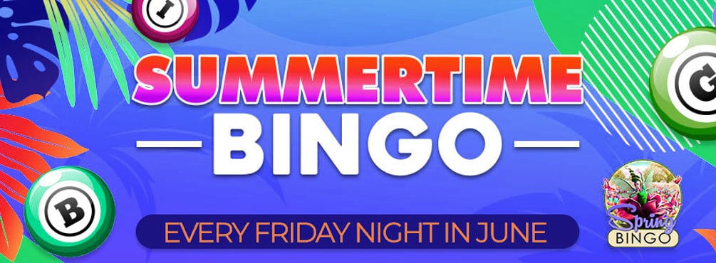 Summertime Bingo - Make summer even more glorious this June!