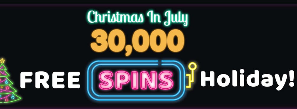 30,000 Free Spins Holiday at Casino Castle in June