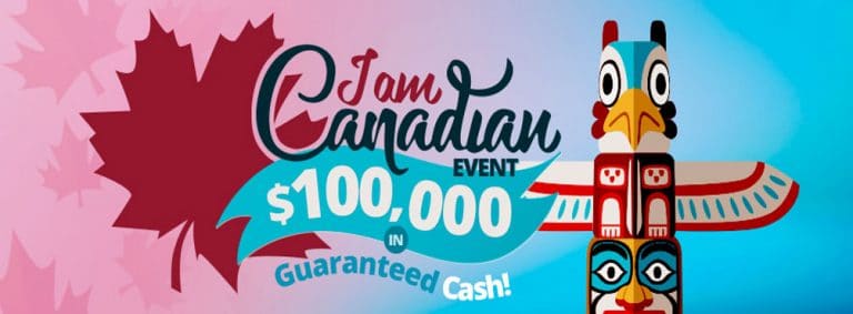 $100,000 I am Canadian! Bingo Tournament – July 2021