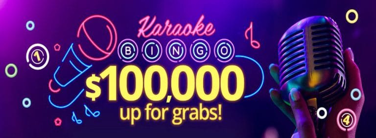 Karaoke Bingo with $100,000 up for grabs