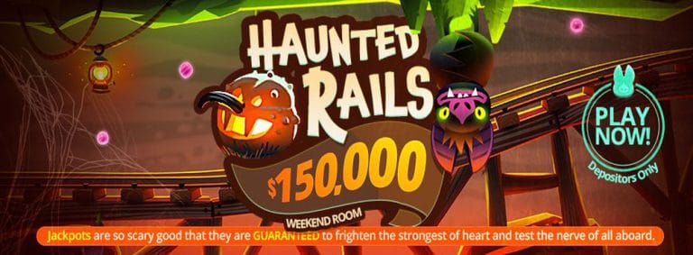 150,000 Haunted Rails Weekend Room Fri, Sat, and Sun 11PM EST