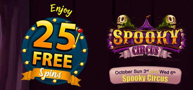 25 Free Spins Limited Time Only