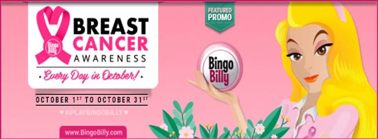 Bingo Billy – Breast Cancer Awareness Month October 2021