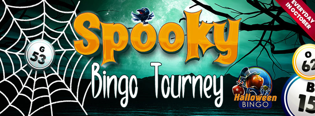 This October win big in CyberBingo Spooky Bingo Tourney!