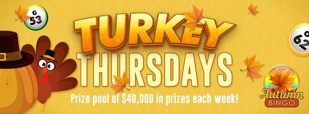 Turkey Thursdays at Bingo Spirit