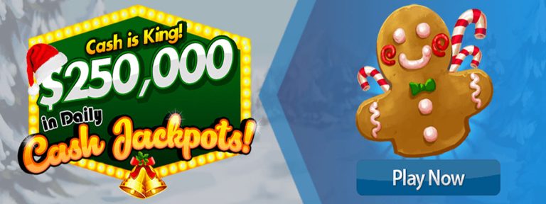 $250,000 in Daily Cash Jackpots - December 2021