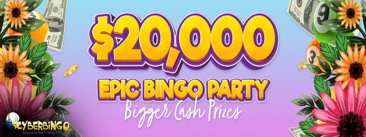 Epic Rewards in Cyber Bingo's $20,000 Big Bingo Event