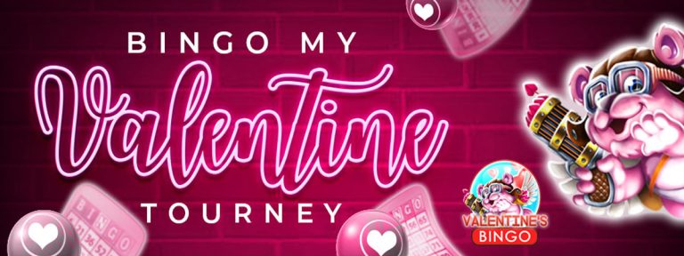 Have fun this February with great Bingo My Valentine Tourney