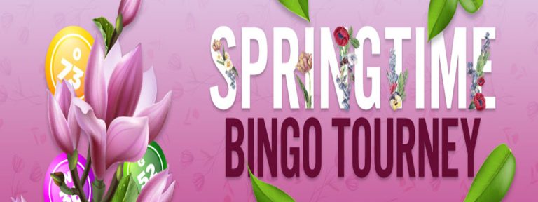 Have fun this March with Springtime Bingo Tourney!