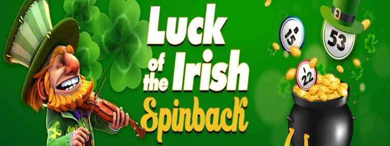 Win even when you lose – Luck of the Irish Spinback