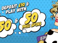 400% + 50 Free Spins Welcome Bundle