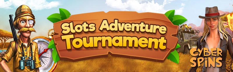 Every Week in Cyber Spins' Slots Adventure Tournament