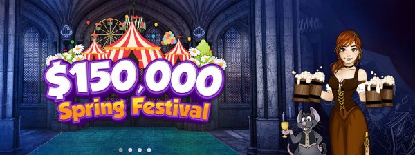 Get your share of $150,000 in rewards at Casino Castle
