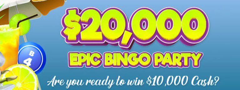 Win $10,000 CASH Prize in Bingo Fest's $20K Epic Bingo Party