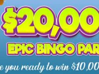 Win $10,000 CASH Prize in Bingo