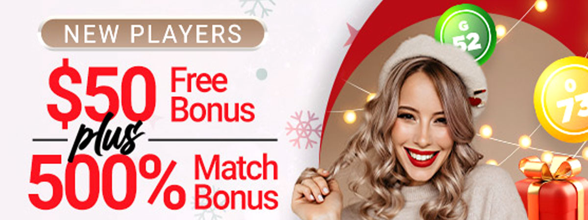 A $50 Free Bingo Bonus? Yes, please!